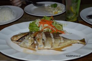 Railay - rybka z grilla.