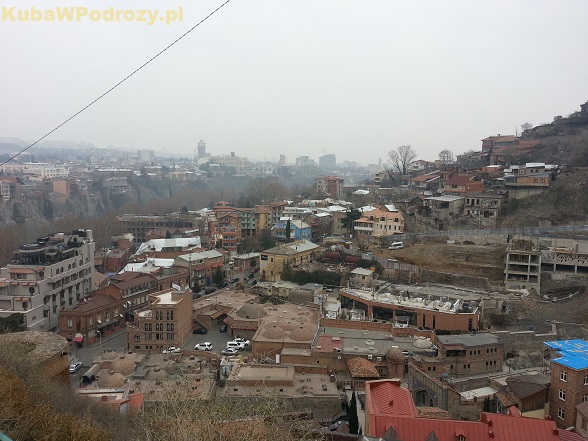 Tbilisi - dzielnica łaźni Abanotubani