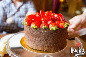 Stary Dom - tort truskawkowy