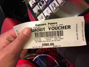Caesars Palace - moja wygrana w kasynie