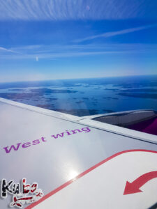 WOW air - gdzies nad Islandia