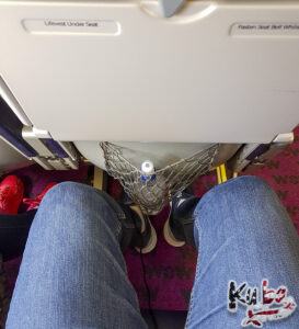 WOW air - ilość miejsca na nogi