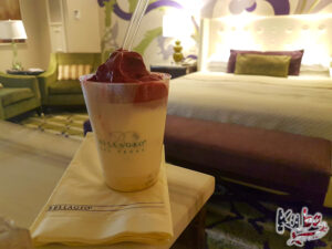 Bellagio - mała porcja lodów (0,5l)