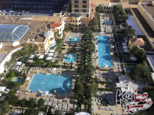 Bellagio - strefa basenów