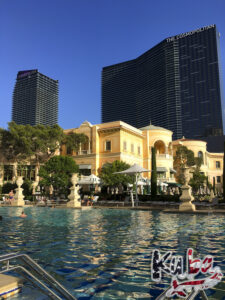 Bellagio - strefa basenów