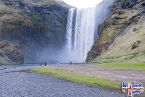 Wodospad Skógafoss