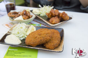 Kapusta, majonez, kotlety ze słodkiej fasoli