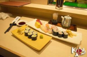 Sushi w jednej z lepszych restauracji