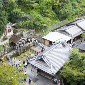 Kiyomizu-dera - słynne 3 strumienie