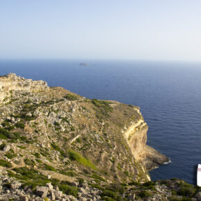 Malta - klify na południu wyspy