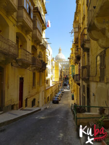 Malta - ulice w Valetta