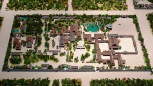 Model Kioto Imperial Palace