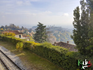 Bergamo - widok na stare miasto
