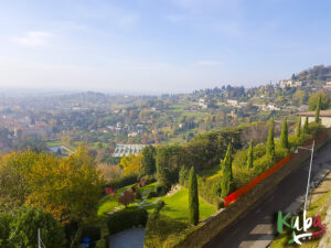 Bergamo - widok z murów weneckich