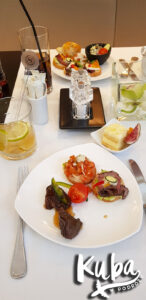 Sheraton Grand Kraków - kolacja w Club Lounge