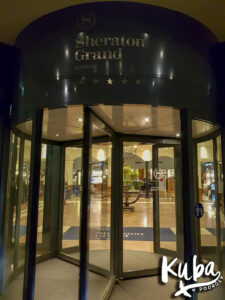 Sheraton Grand Kraków - wejście główne