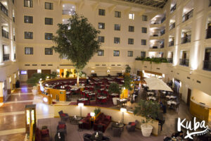 Sheraton Grand Kraków - widok z saloniku