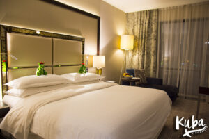 Sheraton Grand Kraków - łóżko