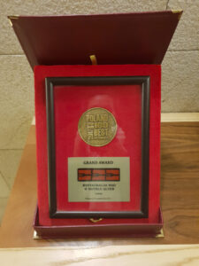 Hotel Alter - jedna z nagród restauracji EGO