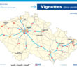 Winiety w Czechach 2020 - mapa dróg płatnych